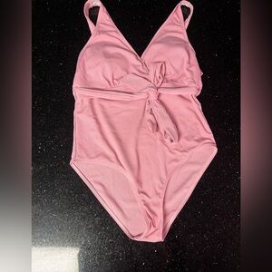 Pink One-Piece Maternity Swimsuit NWOT